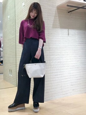 「la.f...」｜LAUTREAMONT CO. ONLINE SHOP ZOZOTOWNさん（レディース・165cm）の春コーディネート