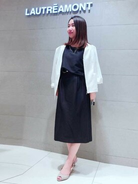 「LAUTREAMONT（ロートレアモン）のアイテム」を使った、LAUTREAMONT CO. ONLINE SHOP ZOZOTOWNさん（レディース・150cm）の春コーディネート
