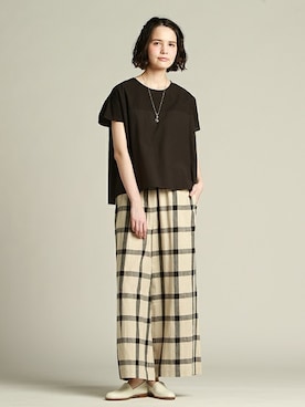 「Pao de lo（パオデロ）のアイテム」を使った、LAUTREAMONT CO. ONLINE SHOP ZOZOTOWNさん（レディース・173cm）の夏コーディネート