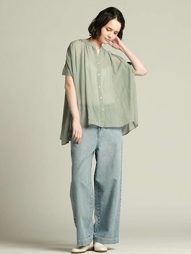 「Pao de lo（パオデロ）のアイテム」を使った、LAUTREAMONT CO. ONLINE SHOP ZOZOTOWNさん（レディース・173cm）の夏コーディネート