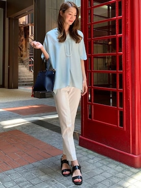 「la.f...」｜LAUTREAMONT CO. ONLINE SHOP ZOZOTOWNさん（レディース・168cm）の夏コーディネート