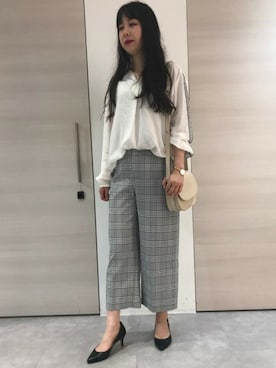「la.f...」｜LAUTREAMONT CO. ONLINE SHOP ZOZOTOWNさん（レディース・163cm）の夏コーディネート