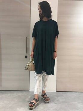 「la.f...」｜LAUTREAMONT CO. ONLINE SHOP ZOZOTOWNさん（レディース・166cm）の夏コーディネート
