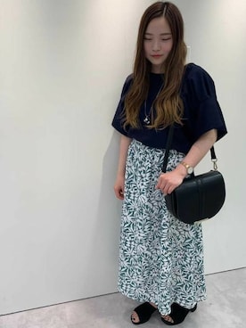 「LAUTREAMONT（ロートレアモン）のアイテム」を使った、LAUTREAMONT CO. ONLINE SHOP ZOZOTOWNさん（レディース・153cm）の夏コーディネート