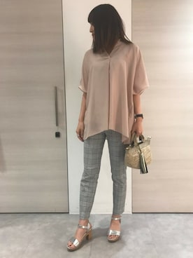 「la.f...」｜LAUTREAMONT CO. ONLINE SHOP ZOZOTOWNさん（レディース・166cm）の夏コーディネート