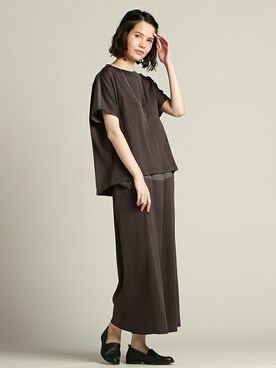 「ナチュラルスタイル」｜LAUTREAMONT CO. ONLINE SHOP ZOZOTOWNさん（レディース・173cm）の夏コーディネート