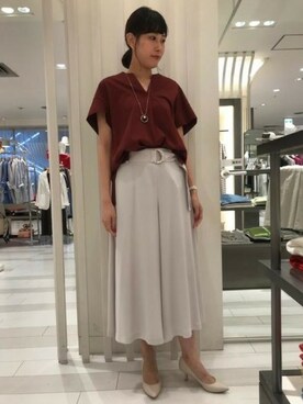 「LAUTREAMONT（ロートレアモン）のアイテム」を使った、LAUTREAMONT CO. ONLINE SHOP ZOZOTOWNさん（レディース・170cm）の夏コーディネート