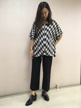 「la.f...」｜LAUTREAMONT CO. ONLINE SHOP ZOZOTOWNさん（レディース・163cm）の夏コーディネート