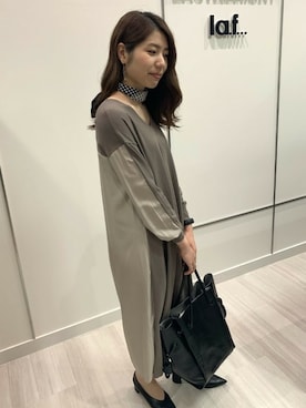 「アイテム（ストール/ショール）」を使った、LAUTREAMONT CO. ONLINE SHOP ZOZOTOWNさん（レディース・160cm）の夏コーディネート