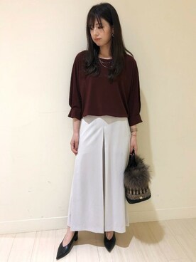 「la.f...」｜LAUTREAMONT CO. ONLINE SHOP ZOZOTOWNさん（レディース・160cm）の夏コーディネート