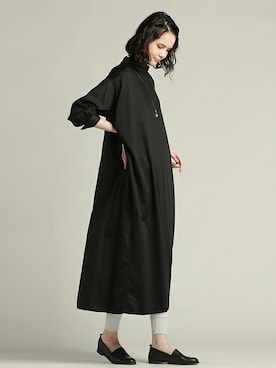 「シャツワンピース」｜LAUTREAMONT CO. ONLINE SHOP ZOZOTOWNさん（レディース・173cm）の秋コーディネート