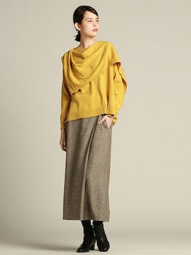 「Pao de lo（パオデロ）のアイテム」を使った、LAUTREAMONT CO. ONLINE SHOP ZOZOTOWNさん（レディース・173cm）の秋コーディネート