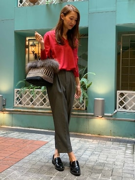 「la.f...」｜LAUTREAMONT CO. ONLINE SHOP ZOZOTOWNさん（レディース・168cm）の秋コーディネート