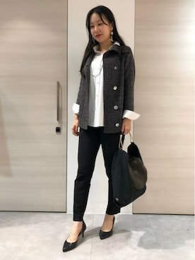 「la.f...」｜LAUTREAMONT CO. ONLINE SHOP ZOZOTOWNさん（レディース・163cm）の秋コーディネート