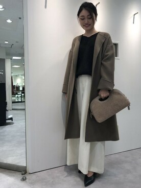 「LAUTREAMONT（ロートレアモン）のアイテム（ニット/セーター）」を使った、LAUTREAMONT CO. ONLINE SHOP ZOZOTOWNさん（レディース・163cm）の秋コーディネート