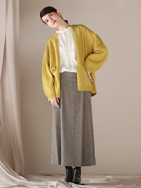 「Pao de lo（パオデロ）のアイテム」を使った、LAUTREAMONT CO. ONLINE SHOP ZOZOTOWNさん（レディース・173cm）の秋コーディネート