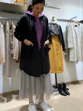「Droite lautreamont（ドロワットロートレアモン）のアイテム」を使った、LAUTREAMONT CO. ONLINE SHOP ZOZOTOWNさん（レディース・162cm）の秋コーディネート