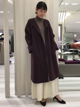 「オトナカジュアル」｜LAUTREAMONT CO. ONLINE SHOP ZOZOTOWNさん（レディース・170cm）の秋コーディネート