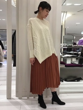 「LAUTREAMONT（ロートレアモン）のアイテム」を使った、LAUTREAMONT CO. ONLINE SHOP ZOZOTOWNさん（レディース・153cm）の秋コーディネート