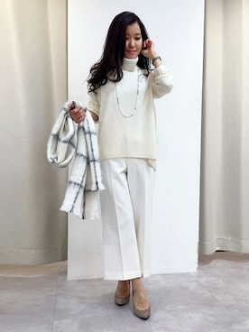 「la.f...」｜LAUTREAMONT CO. ONLINE SHOP ZOZOTOWNさん（レディース・157cm）の秋コーディネート