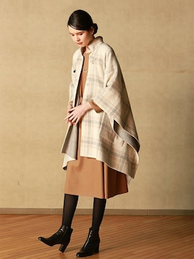 「Pao de lo（パオデロ）のアイテム」を使った、LAUTREAMONT CO. ONLINE SHOP ZOZOTOWNさん（レディース・173cm）の冬コーディネート