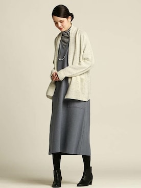 「Pao de lo（パオデロ）のアイテム」を使った、LAUTREAMONT CO. ONLINE SHOP ZOZOTOWNさん（レディース・173cm）の冬コーディネート