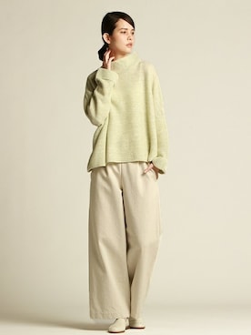 「Pao de lo（パオデロ）のアイテム」を使った、LAUTREAMONT CO. ONLINE SHOP ZOZOTOWNさん（レディース・173cm）の冬コーディネート