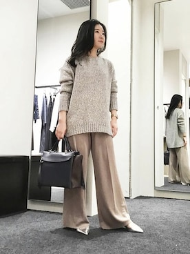 「LAUTREAMONT（ロートレアモン）のアイテム」を使った、LAUTREAMONT CO. ONLINE SHOP ZOZOTOWNさん（レディース・155cm）の冬コーディネート