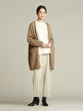 「Pao de lo（パオデロ）のアイテム」を使った、LAUTREAMONT CO. ONLINE SHOP ZOZOTOWNさん（レディース・173cm）の冬コーディネート