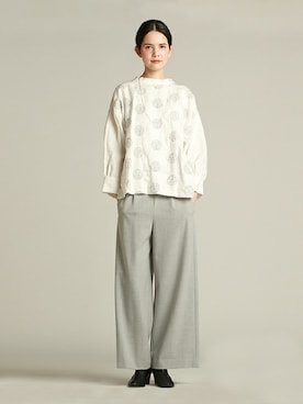 「Pao de lo（パオデロ）のアイテム」を使った、LAUTREAMONT CO. ONLINE SHOP ZOZOTOWNさん（レディース・173cm）の冬コーディネート