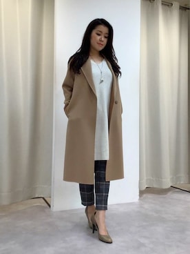 「la.f...」｜LAUTREAMONT CO. ONLINE SHOP ZOZOTOWNさん（レディース・157cm）の冬コーディネート