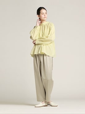 「Pao de lo（パオデロ）のアイテム」を使った、LAUTREAMONT CO. ONLINE SHOP ZOZOTOWNさん（レディース・173cm）の冬コーディネート