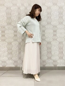 「LAUTREAMONT（ロートレアモン）のアイテム（ニット/セーター）」を使った、LAUTREAMONT CO. ONLINE SHOP ZOZOTOWNさん（レディース・153cm）の冬コーディネート