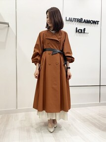 【新品未使用】大草直子×LAUTREAMONT NEW SPRING COAT LAUTREAMONT（ロートレアモン）の「【大草直子さん コラボレーション第