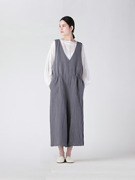 「アイテム（オールインワン・サロペット）」を使った、LAUTREAMONT CO. ONLINE SHOP ZOZOTOWNさん（レディース・173cm）の夏コーディネート