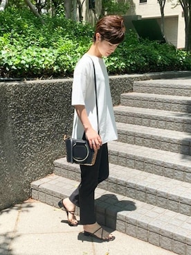 「la.f...」｜LAUTREAMONT CO. ONLINE SHOP ZOZOTOWNさん（レディース・163cm）の夏コーディネート