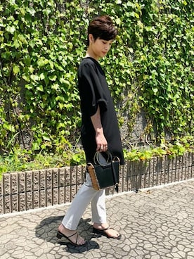 「la.f...」｜LAUTREAMONT CO. ONLINE SHOP ZOZOTOWNさん（レディース・163cm）の夏コーディネート