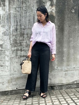 「la.f...」｜LAUTREAMONT CO. ONLINE SHOP ZOZOTOWNさん（レディース・160cm）の夏コーディネート