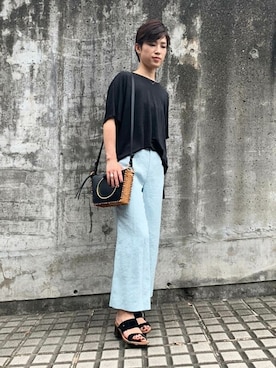 「la.f...」｜LAUTREAMONT CO. ONLINE SHOP ZOZOTOWNさん（レディース・163cm）の夏コーディネート