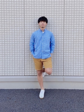 「ARKnets（アークネッツ）のアイテム」を使った、MASAさん（メンズ・168cm）の夏コーディネート