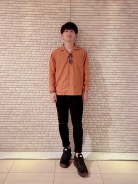 「ARKnets（アークネッツ）のアイテム」を使った、MASAさん（メンズ・168cm）の夏コーディネート