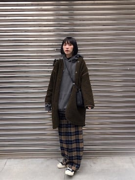 「boyfriend style」｜Shih シイ🐰さん（レディース・164cm）の秋コーディネート