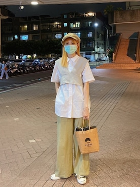「SENSE OF PLACE by URBAN RESEAR」｜「アイテム（その他）」を使った、Shih シイ🐰さん（レディース・164cm）の秋コーディネート