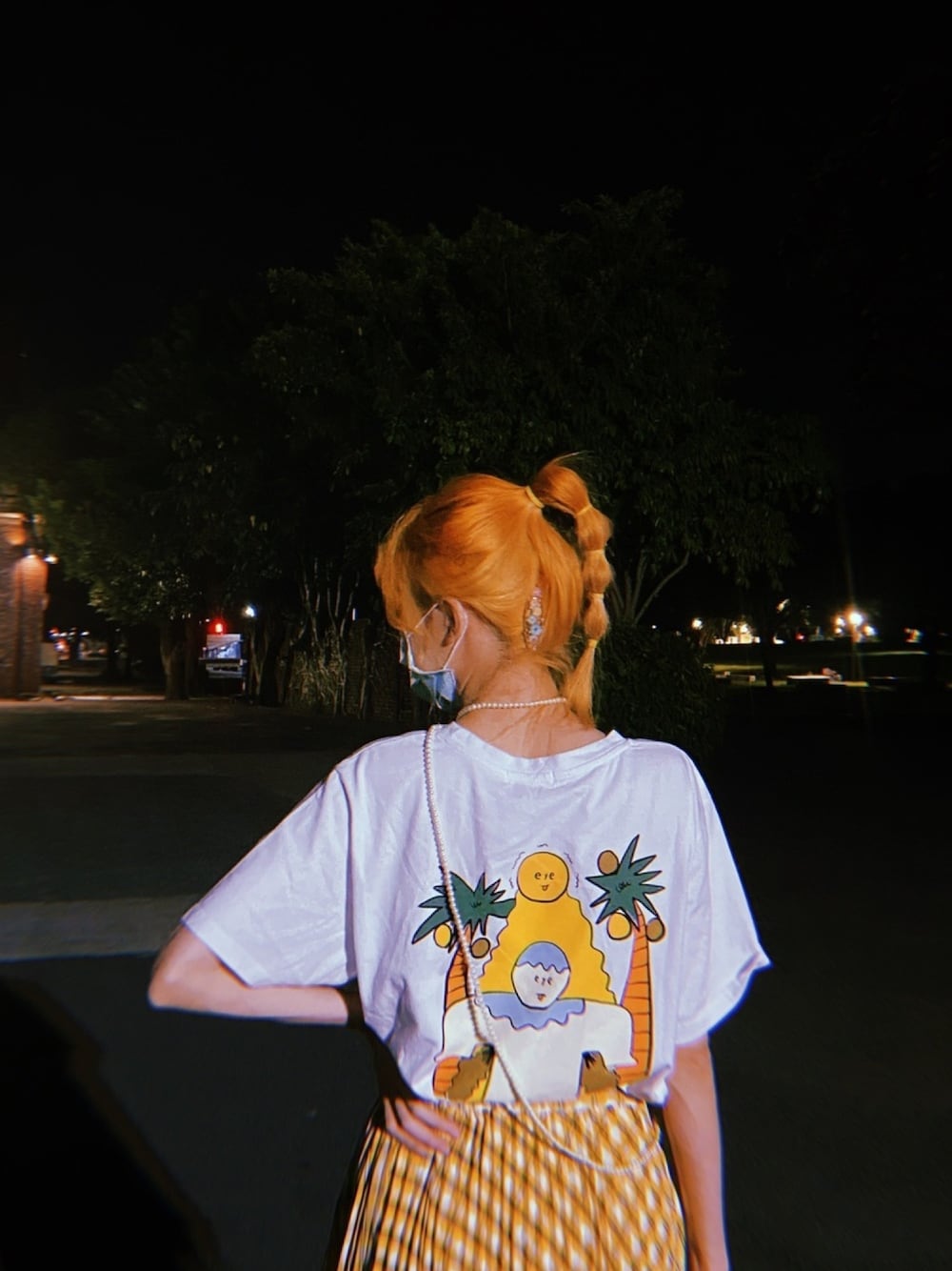 「minimatters、BEAMS BOY、outfit、ootdtw、ootd、honghonghandmade、夏コーデ、夏、summer、Taiwan」｜「IG @apshihのアイテム（その他、ホワイト系）」を使った、Shih シイ🐰さん（レディース・164cm）の秋コーディネートの1枚目の写真