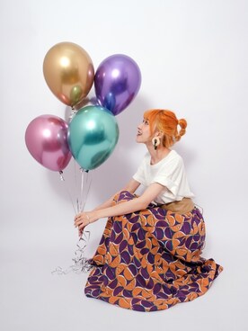 「WEAR」｜「アイテム（その他）」を使った、Shih シイ🐰さん（レディース・164cm）の秋コーディネート