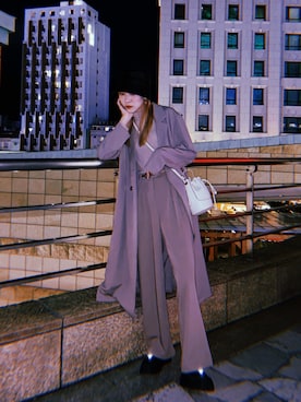 「Alia（アリア）のアイテム」を使った、Shih シイ🐰さん（レディース・164cm）の秋コーディネート