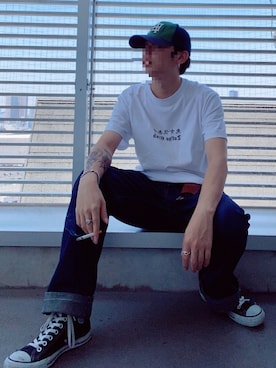 キーケース キーアクセサリーを使った ジーパン のメンズ人気ファッションコーディネート Wear