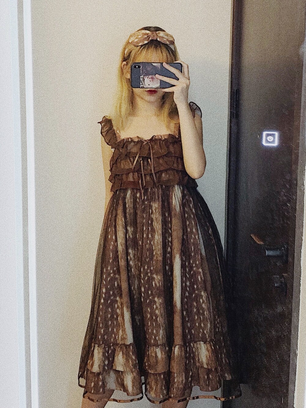 Emily temple コーデュロイ　グリーンフレアワンピース150 2_000000002765.jpg?basethum=225