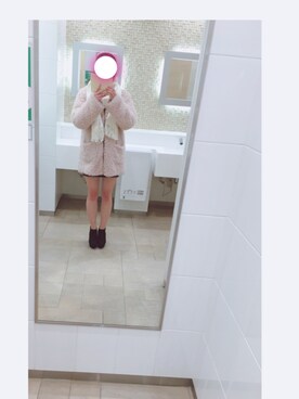 「one way（ワンウェイ）のアイテム（その他アウター）」を使った、serinaさん（レディース・153cm）の秋コーディネート