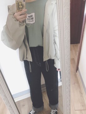 yyさん（レディース・160cm）の春コーディネート